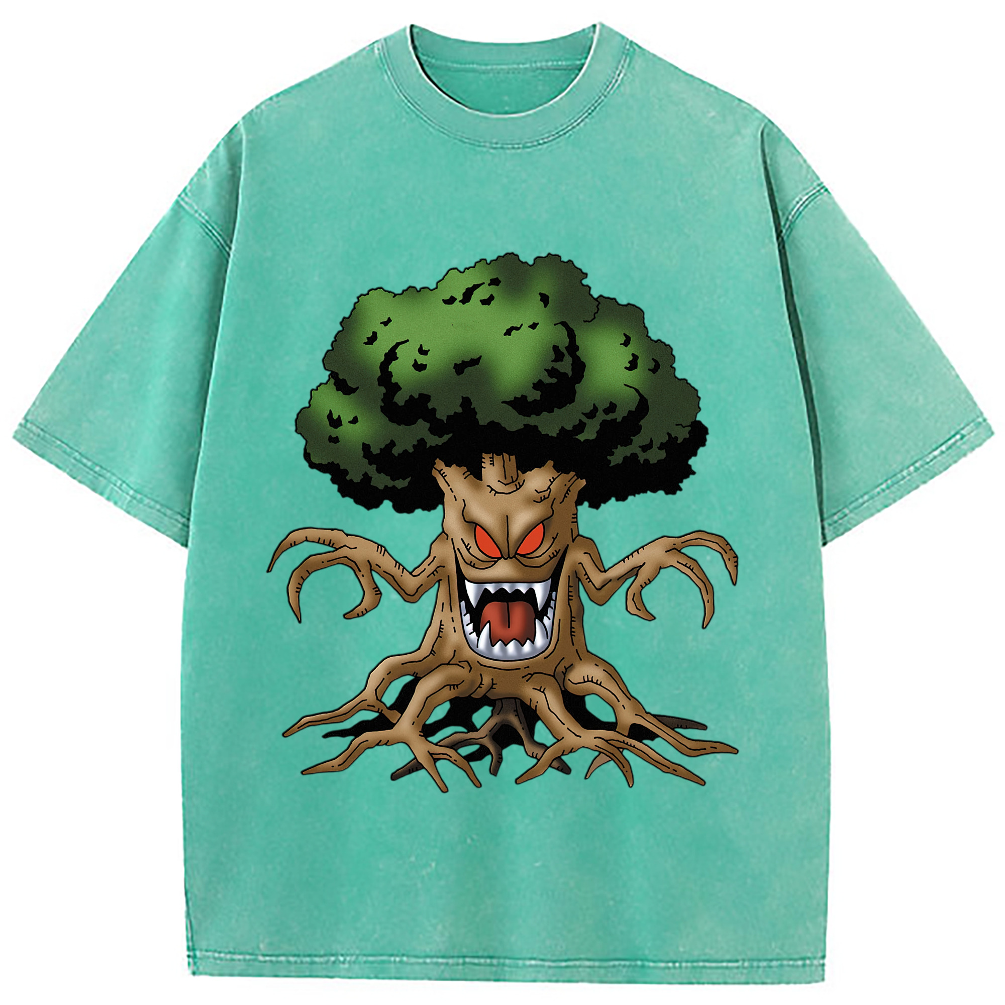 （画像用） ドラゴンクエスト Doragon Kuesuto Dragon Quest 綿100% ヴィンテージ風 半袖Tシャツ（フロントプリント）